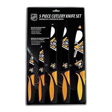 Pittsburgh Penguins 5-Piece Cutlery Knife Set