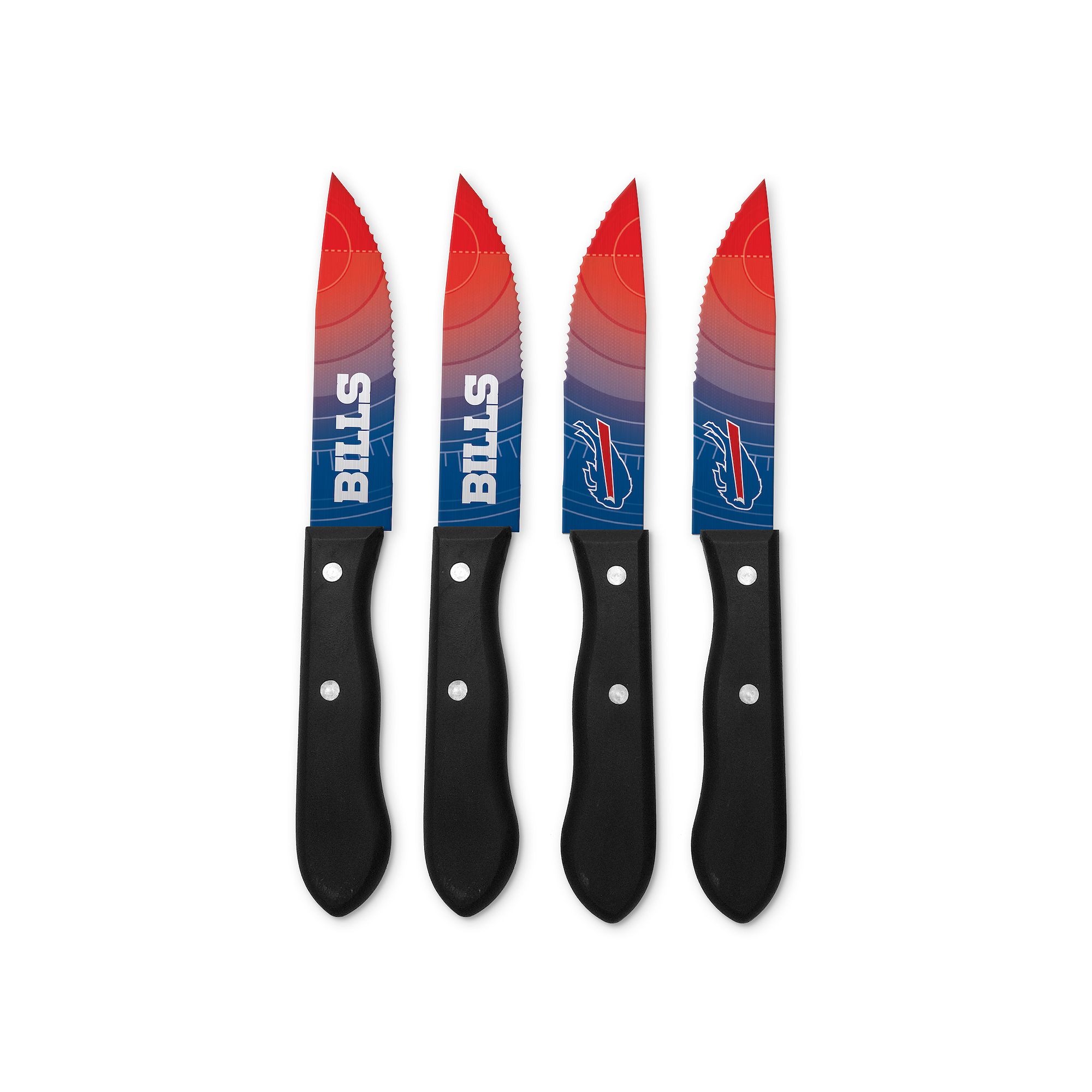Buffalo Bills 4-Piece Steak Knife Set, Team