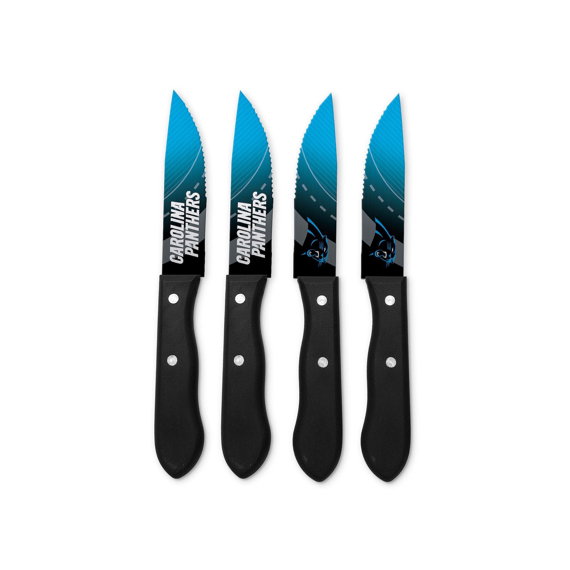 Carolina Panthers 4-Piece Steak Knife Set, Team