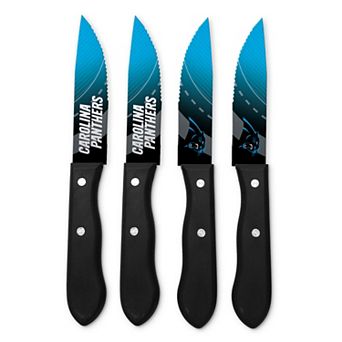 Carolina Panthers 4 pc Steak Knife Set