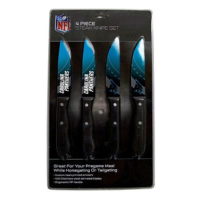 Carolina Panthers 4-Piece Steak Knife Set