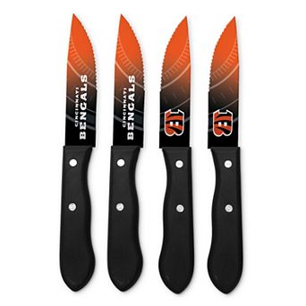 Cincinnati Bengals 4 pc Steak Knife Set