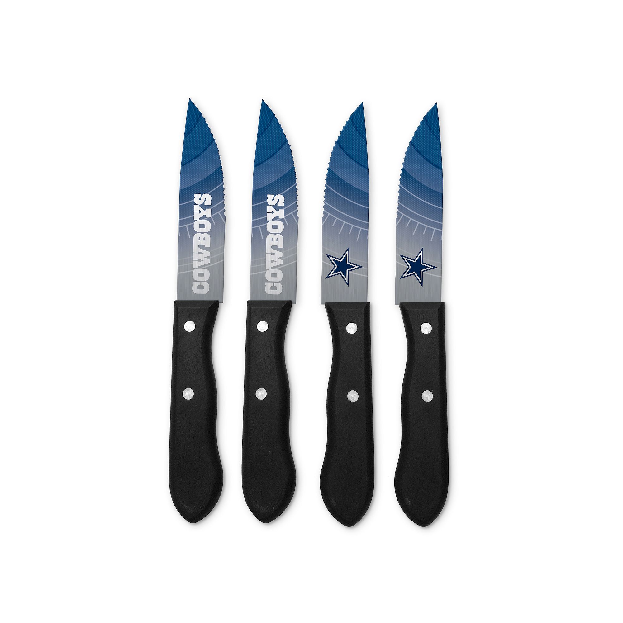 Dallas Cowboys 4-Piece Steak Knife Set, Team