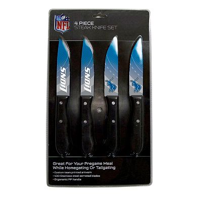 Detroit Lions 4-Piece Steak Knife Set
