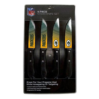 Green Bay Packers 4-Piece Steak Knife Set