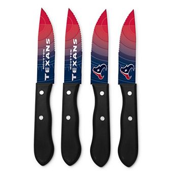 Houston Texans 4 pc Steak Knife Set