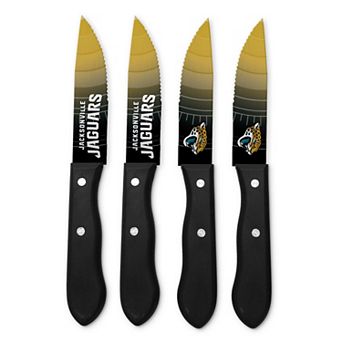 Jacksonville Jaguars 4 pc Steak Knife Set