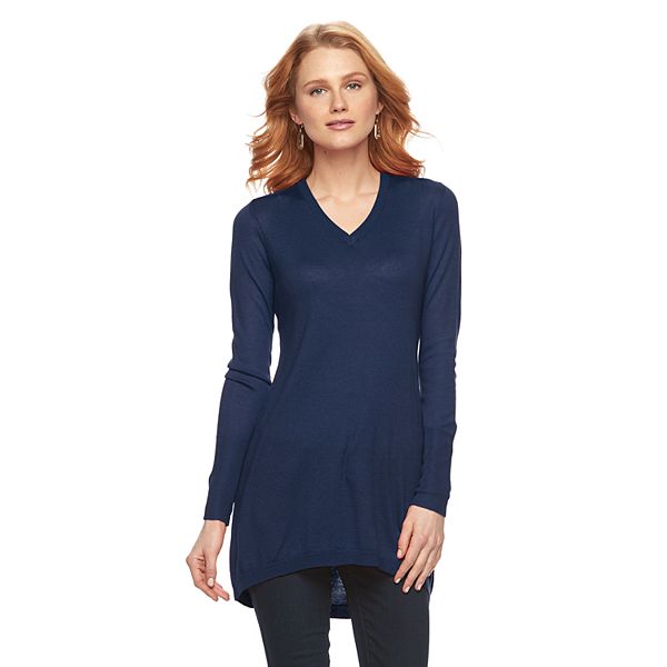 Kohls womens v neck sweaters hotsell