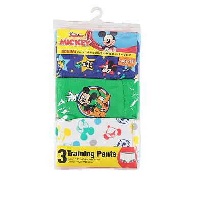 Disney's Mickey Mouse Toddler Boy 3-pk. Training Pants