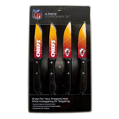 Kansas City Chiefs 4-Piece Steak Knife Set