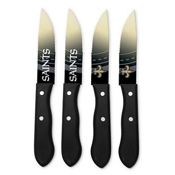 New Orleans Saints 4 pc Steak Knife Set