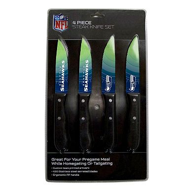 Seattle Seahawks 4-Piece Steak Knife Set
