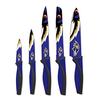 Baltimore Ravens 5 pc Cutlery Knife Set