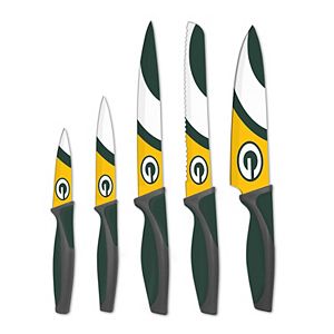 Green Bay Packers 5-Piece Cutlery Knife Set