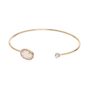 LC Lauren Conrad Nickel Free Mother of Pearl Cuff Bracelet