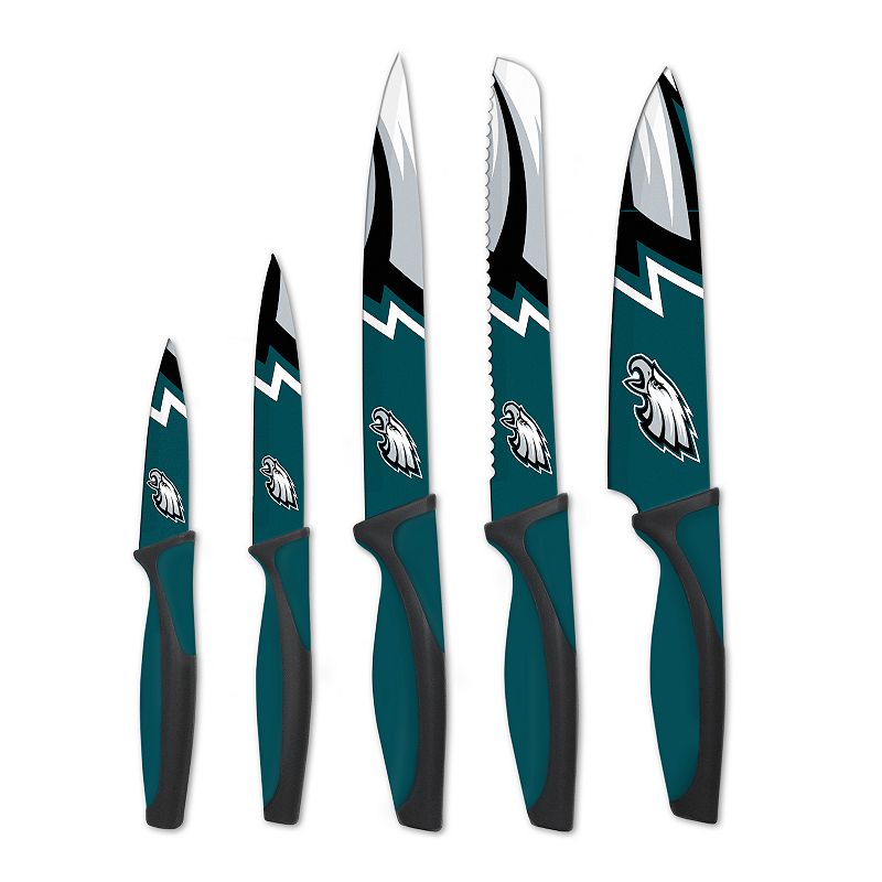 Philadelphia Eagles 5-Piece Cutlery Knife Set, Multicolor, 5 Pc