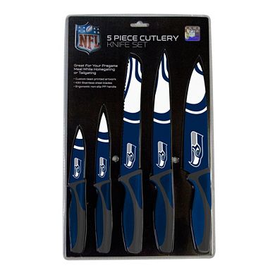 Seattle Seahawks 5-Piece Cutlery Knife Set