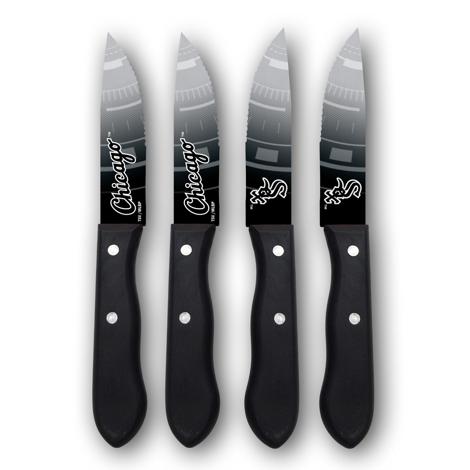 Berghoff Leo 4.5 Stainless Steel Steak Knives, Set Of 4, Gray