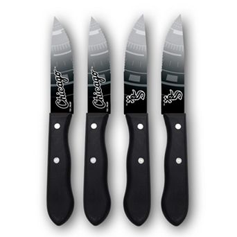 Chicago White Sox 4 pc Steak Knife Set