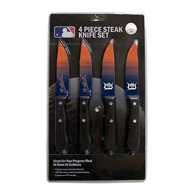 Detroit Tigers 4-Piece Steak Knife Set