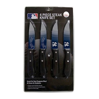 New York Yankees 4-Piece Steak Knife Set
