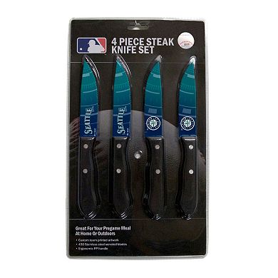 Seattle Mariners 4-Piece Steak Knife Set