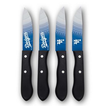 Los Angeles Dodgers 4 pc Steak Knife Set