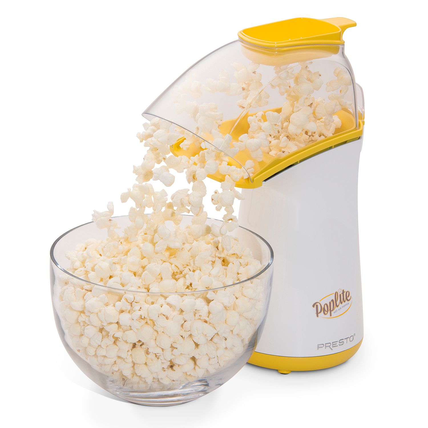 stainless steel hot air popcorn popper