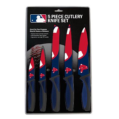 Boston Red Sox 5-Piece Cutlery Knife Set