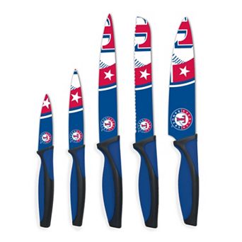 Texas Rangers 5 pc Cutlery Knife Set