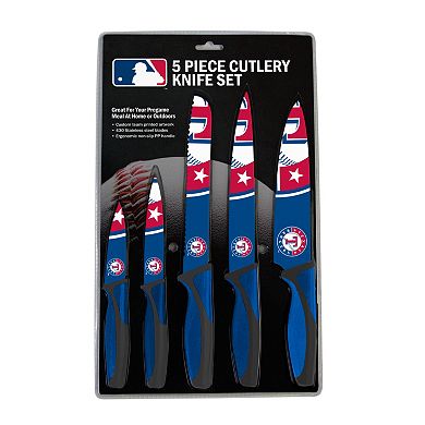 Texas Rangers 5-Piece Cutlery Knife Set