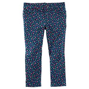 Toddler Girl OshKosh B'gosh® Floral Patterned Knit Pants