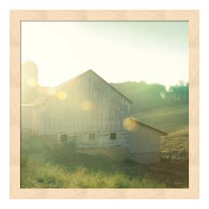 Farm Morning II Framed Wall Art