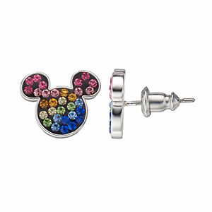 Disney's Mickey Mouse Kids' Crystal Stud Earrings