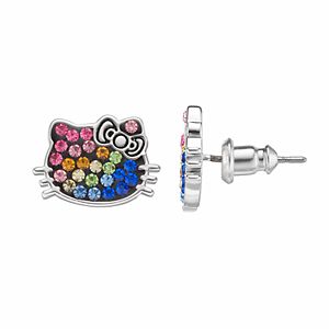 Hello Kitty® Kids' Crystal Stud Earrings