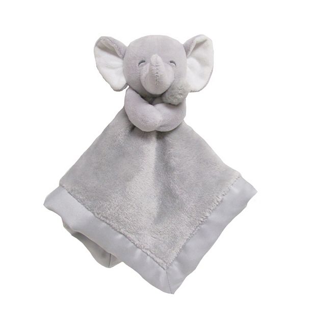 Blanket with stuffed outlet animal