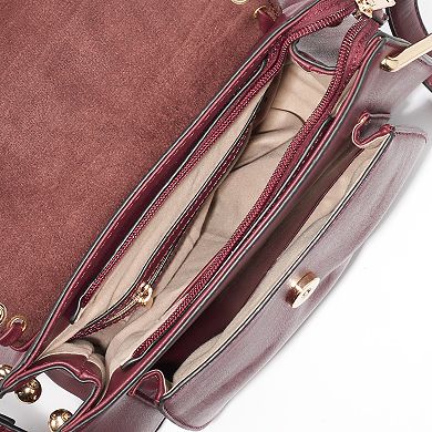 Deluxity Heather Flap Crossbody