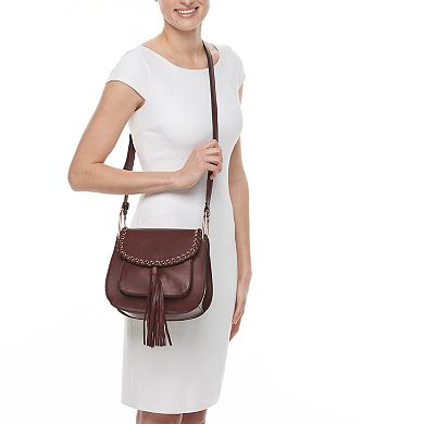 Deluxity Heather Flap Crossbody