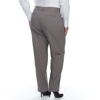 Plus Size Apt. 9® Torie Modern Fit Straight-Leg Dress Pants