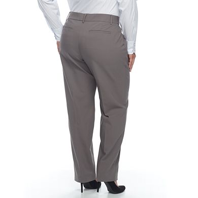 Plus Size Apt. 9® Torie Modern Fit Straight-Leg Dress Pants 
