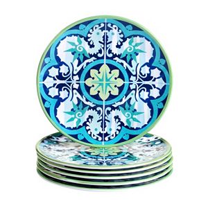 Certified International Grenada 6-pc. Salad Plate Set