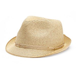 SONOMA Goods for Life™ Metallic Edge Fedora