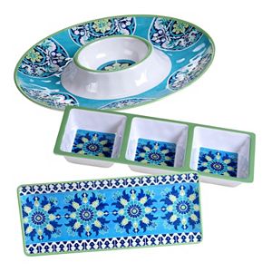 Certified International Grenada 3-pc. Hostess Set