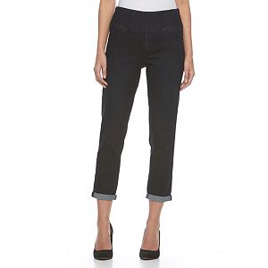 Women's Dana Buchman Cuffed Roll-Hem Jeans