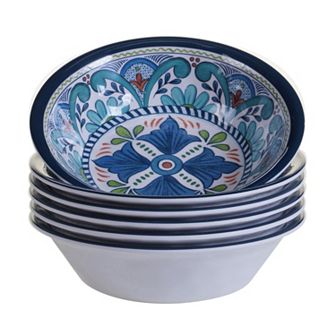 Certified International Talavera 6 pc All-Purpose Bowl Set