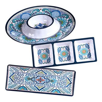 Certified International Talavera 3 pc Hostess Set