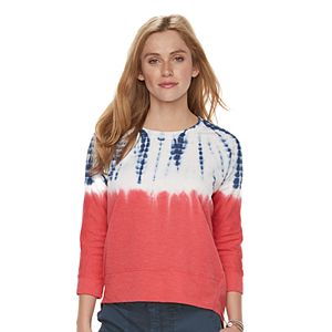 Women's SONOMA Goods for Life™ Print French Terry Sweatshirt