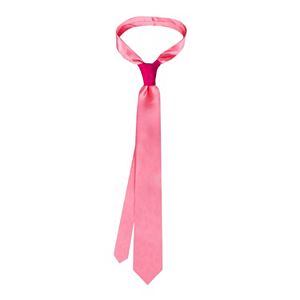 Men's Van Heusen Tie Right Patterned Pre-Tied Velvet Contrast Knot Tie