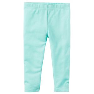 Toddler Girl Carter's Solid Mint Leggings