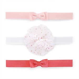 Baby Girl Carter's 3-pk. Bow Head Wrap Set
